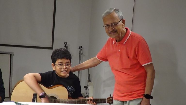 boy singing